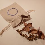 Circles (ultramarine) pouch