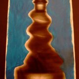 Photocopy and acrylic