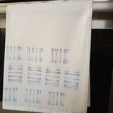 Barcode tea towel