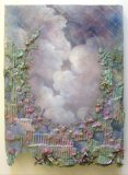 PORTAL SERIES #06 ‘A PROMISE TOO GREAT’ Mixed Media - on panel - Panel 20x16x1.5 inches