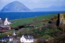 Ballantrae with Ailsa Craig in backgrond