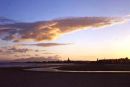 Sunset and cloud formation over Arran from Ardrossan