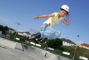 Roller blader at Auchenharvie. Part of a selection of photos taken for North Ayrshire Council