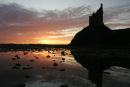 Sunrise at Greenan Castle ayrshire