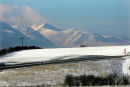 Winter in North Ayrshire looking towards the Isle of Arran