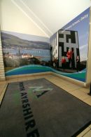 Entrance hall to North Ayrshire Council building