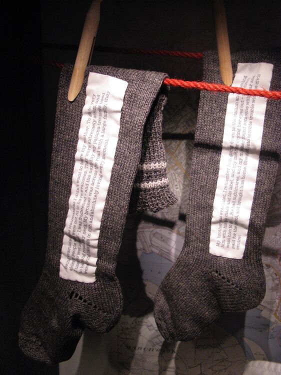 Detail of 'Evacuees'