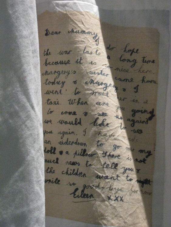 Detail of 'Evacuees'