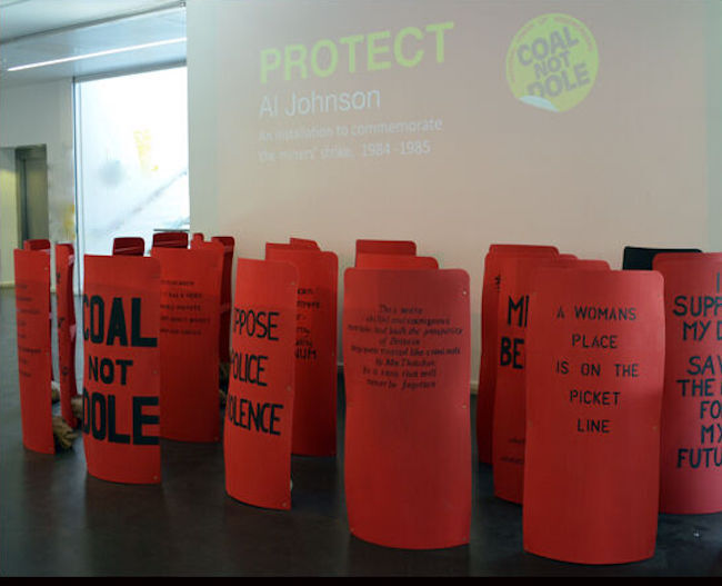 'Protect', Installed at the Peoples History Museum, Manchester