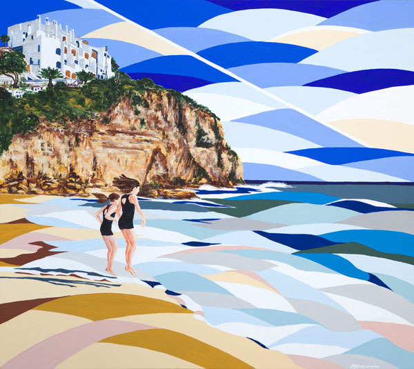 'Girls on the beach' SOLD