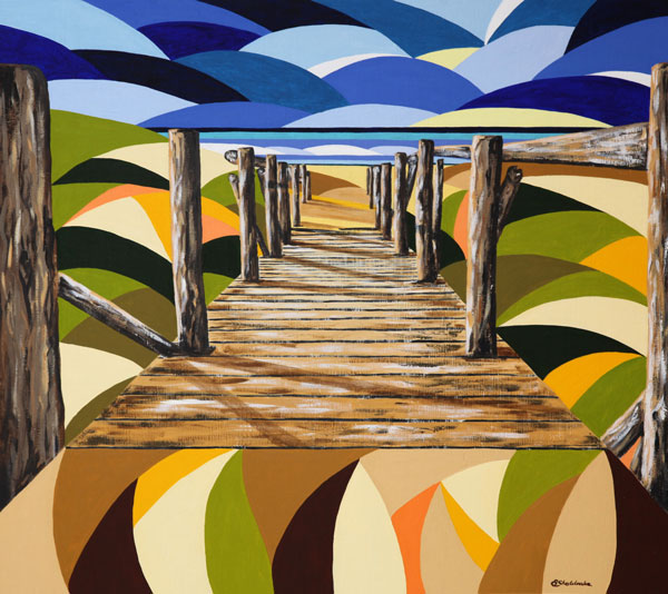 'Path to the beach' SOLD