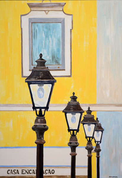 'Street Lamps - Silves' SOLD