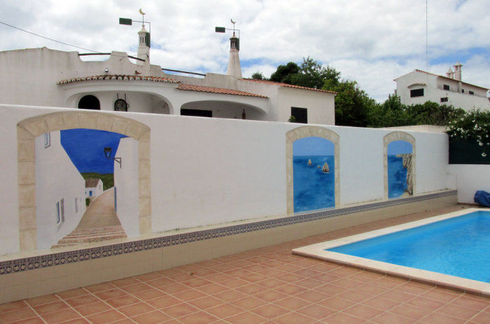 External Wall Mural painting