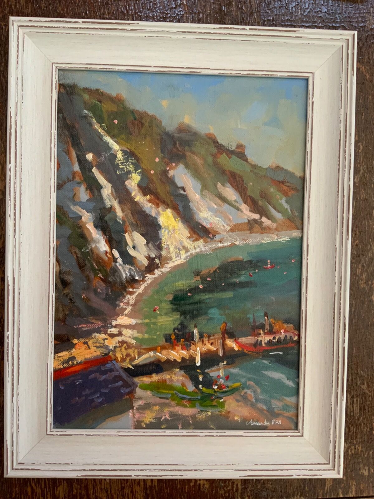 Cliffs in Dorset.