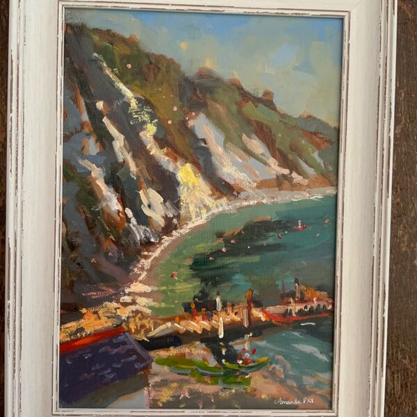 Cliffs in Dorset.