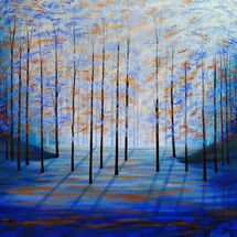 Calm Blue Glade