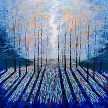 Deep Blue Forest