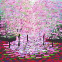 Pink Blossom Shimmer