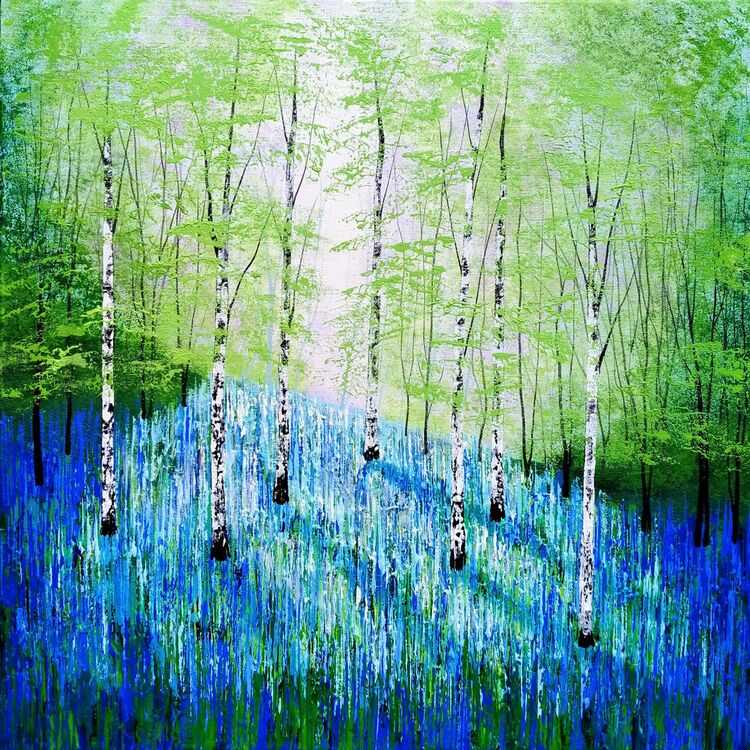 Blue Spring Day