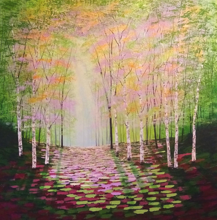 Rose and Golden Wood