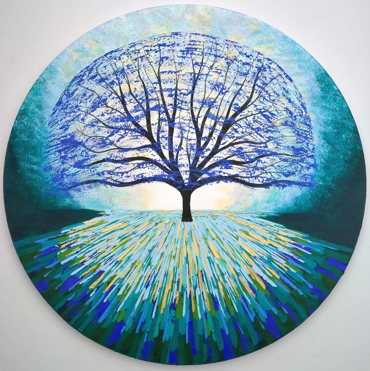 Shimmering Tree of Light