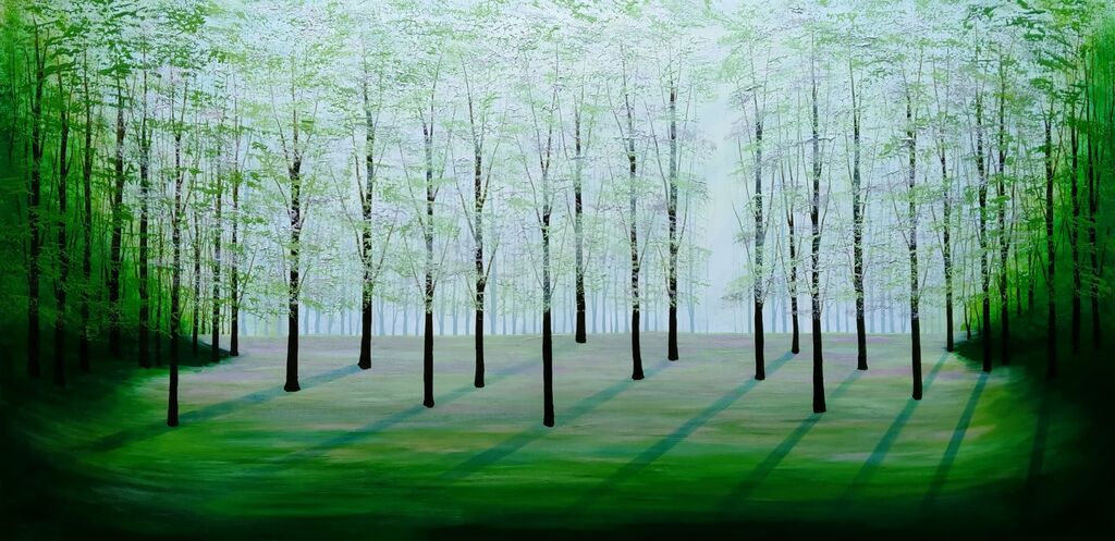 Woodland Calm Commission piece