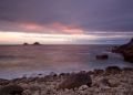Porth Nanven at Sunset