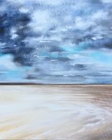 Storm clouds over Holkham bay SOLD