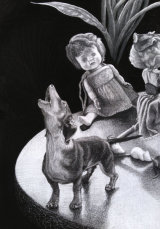 'The Little Dog Laughed' (Detail)