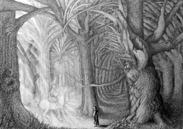 'Vasilisa Sees Dawn Approach'