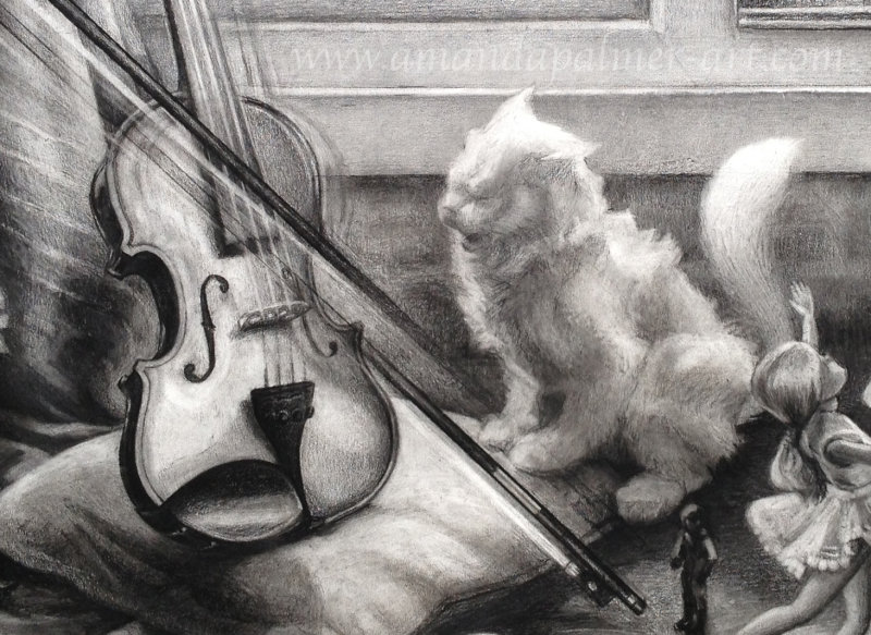 The Cat and The Fiddle (Detail)