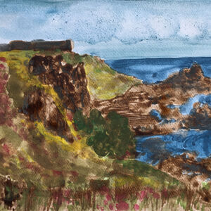 Headland near La Cotte, Jersey