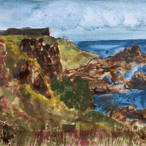 Headland near La Cotte, Jersey