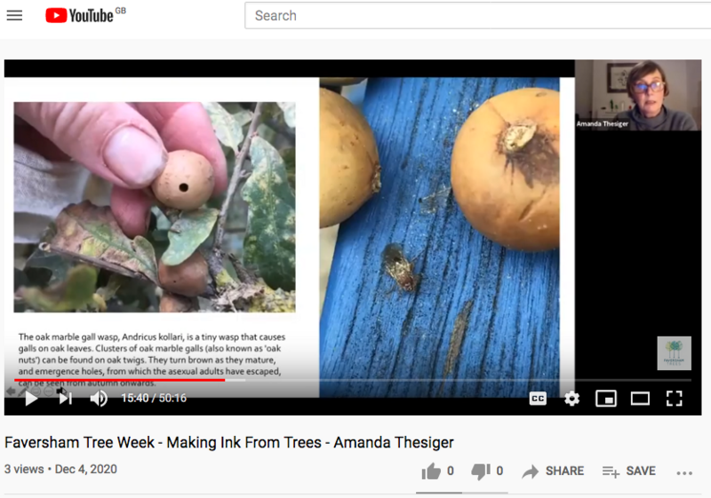 You Tube Inks from Trees talk
