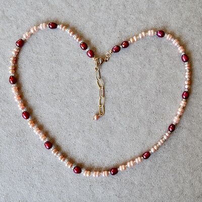 Pink Pearl Necklace £42