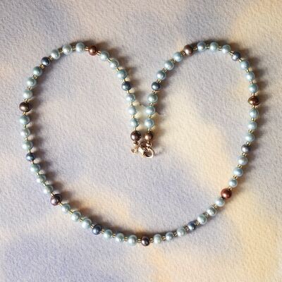 Round Pearls with 14k Gold Filled Clasp £42
