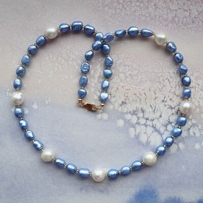 Mixed Baroque Pearls with 14k Gold Filled Clasp