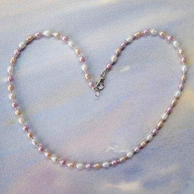 Small Rice Pearls with Sterling Silver Clasp £39