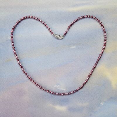 Small Rose Pearls with Sterling Silver Filligree Clasp £39