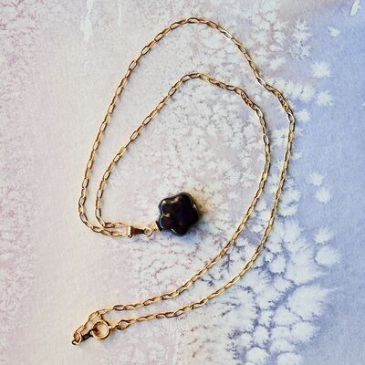 Pearl Flower with 14k Gold Filled Chain & Bail £42