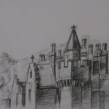 Abbotsford Rooves and Chimneys.