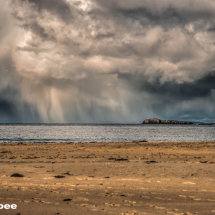 Stormy conditions over St Ninian's