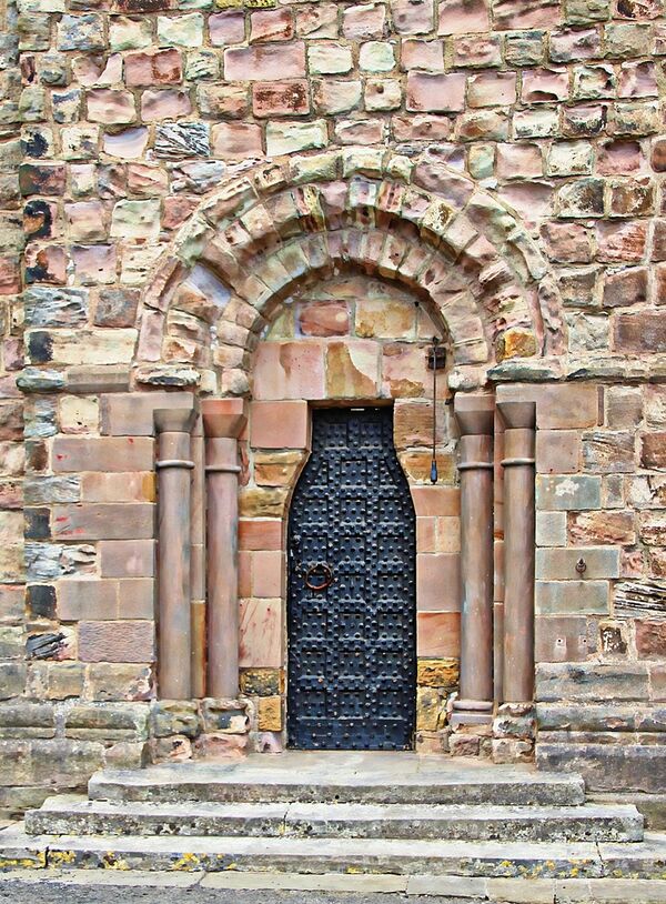 1st Bamburgh Doorway to History - Penny Horseman