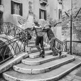 19 AMAZON DELIVERY, VENETIAN-STYLE by Angela Dunn