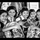 39 SCHOOL BUS, KOCHIN by Richard Burn