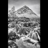 Best Landscape Mono- CHILLY DAY AT BUCHAILLE ETIVE by Richard Burn
