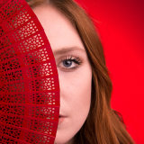 Commended Colour - GIRL IN RED by Adrian Paine