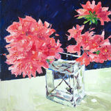 Azaleas, 40x40cm, oil on canvas, £675