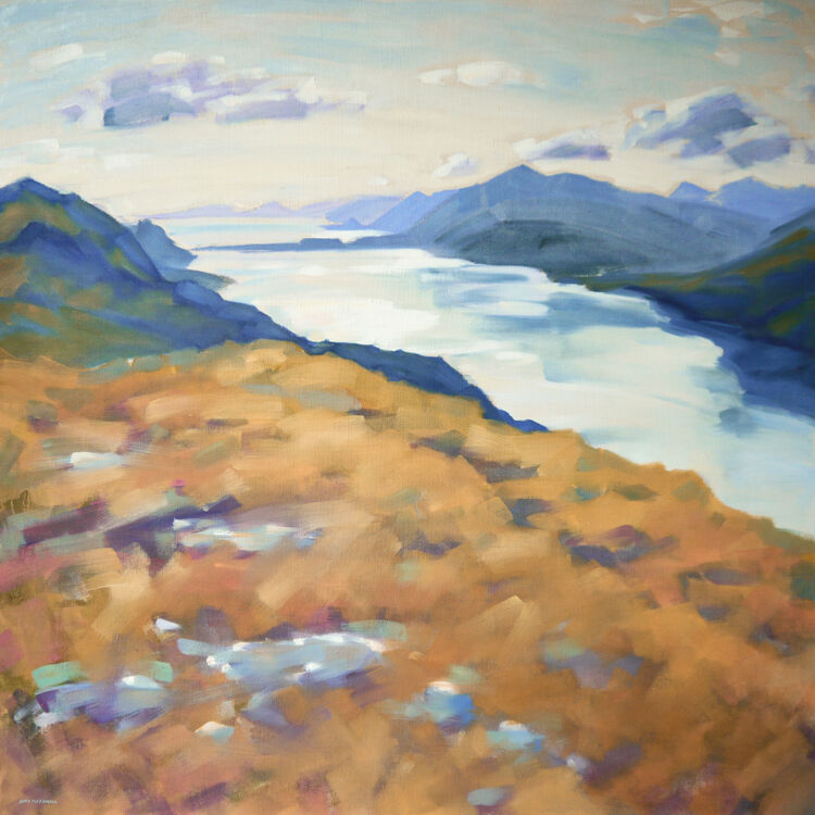 Golden Promise, Oil on Canvas, 100 x 100cm