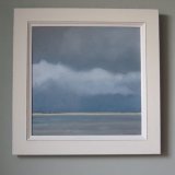 'Obec' frame with slip, cream